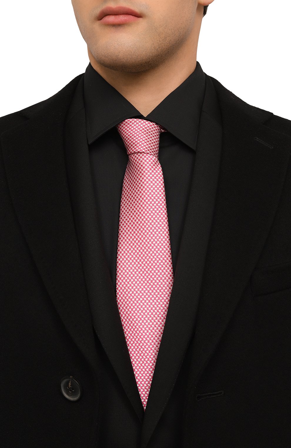 Шелковый галстук KITON, арт. UCRVKLC01I09, фото 2