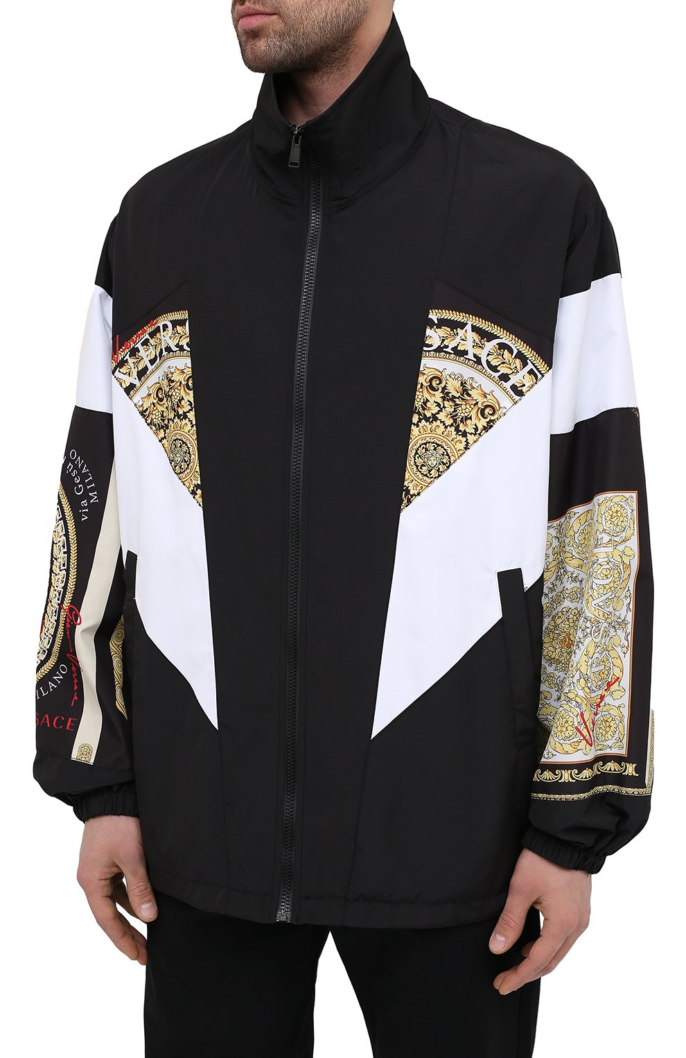 Куртка VERSACE разноцветного цвета по цене 171500 руб., арт. A88541/1F00613, фото 3 Куртка VERSACE, арт. A88541/1F00613, фото 3