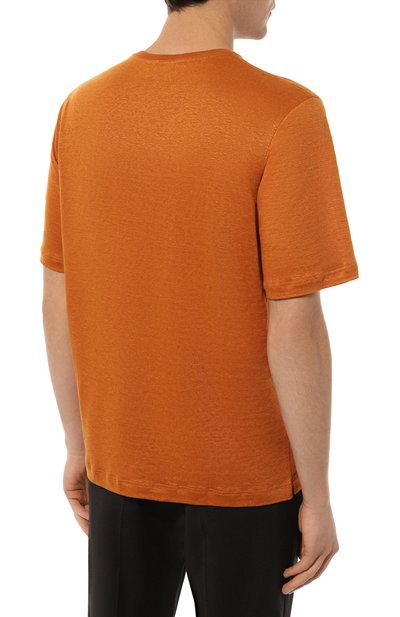 Льняная футболка ZILLI, арт. TSR02AM0800VZLF65M, фото 4