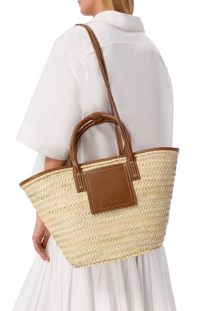 Сумка-тоут le panier soleil JACQUEMUS, арт. 23EBAW00045/AC01C04, фото 2