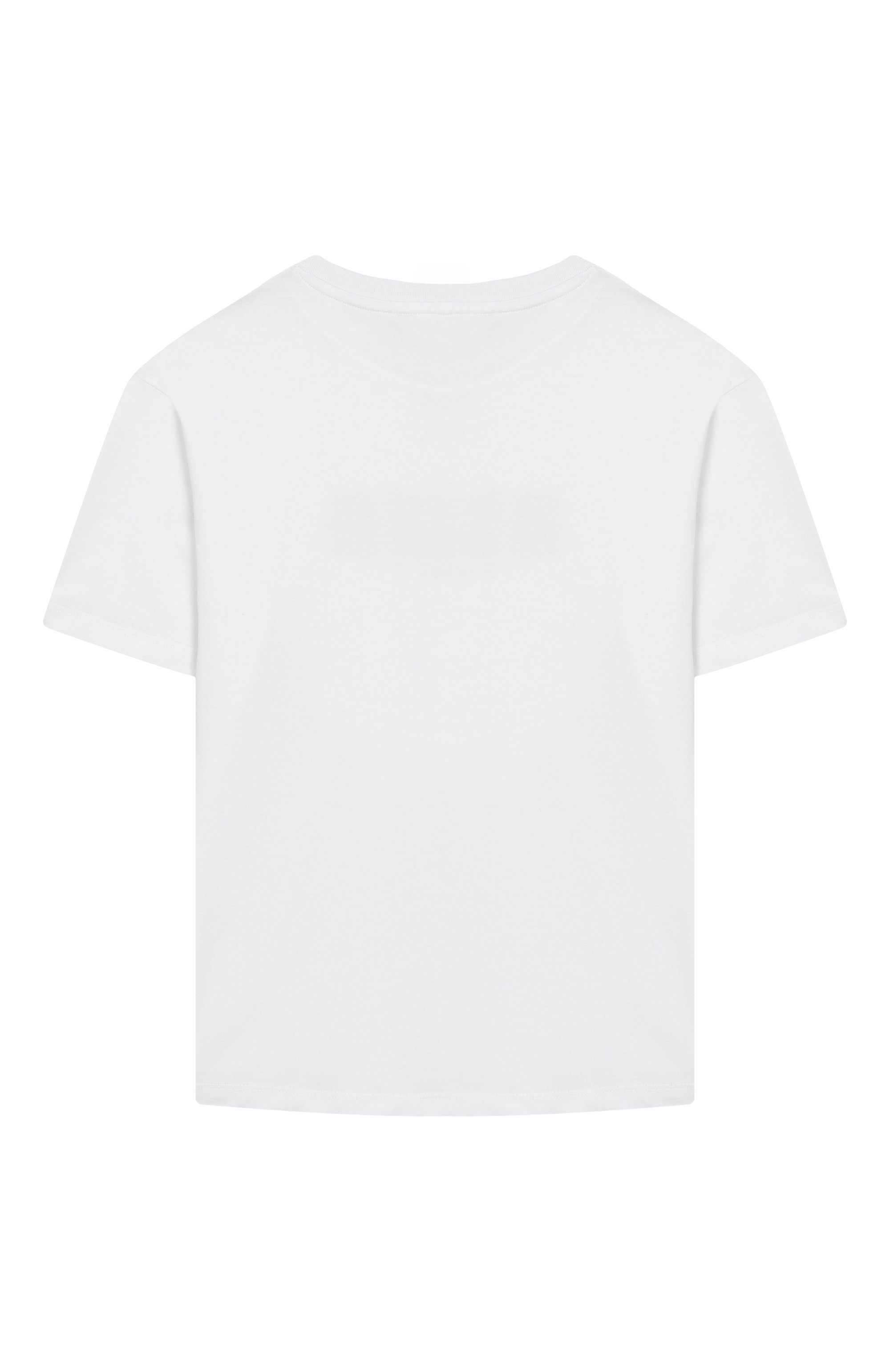 Хлопковая футболка MSGM KIDS, арт. S6MSJUTH004, фото 2