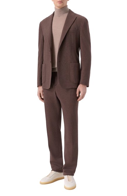 Мужской костюм из хлопка и кашемира ANDREA CAMPAGNA, арт. BIELLA/DD100_SET