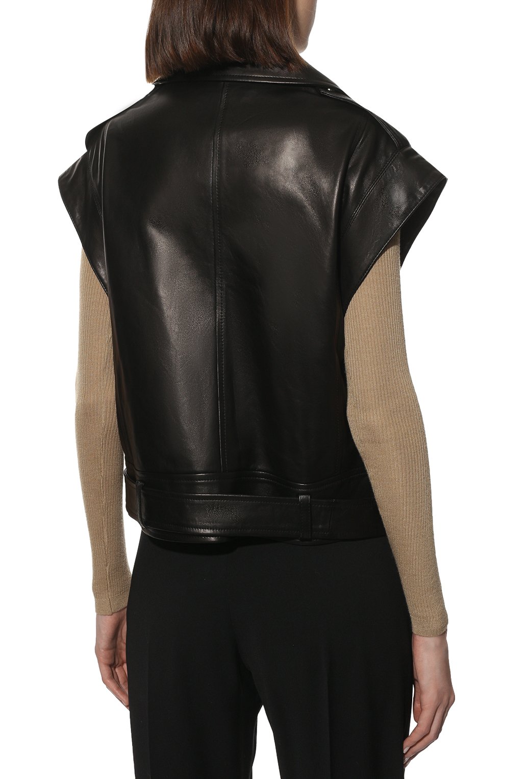 Кожаный жилет DROME, арт. DPD3175P/D1098P, фото 4