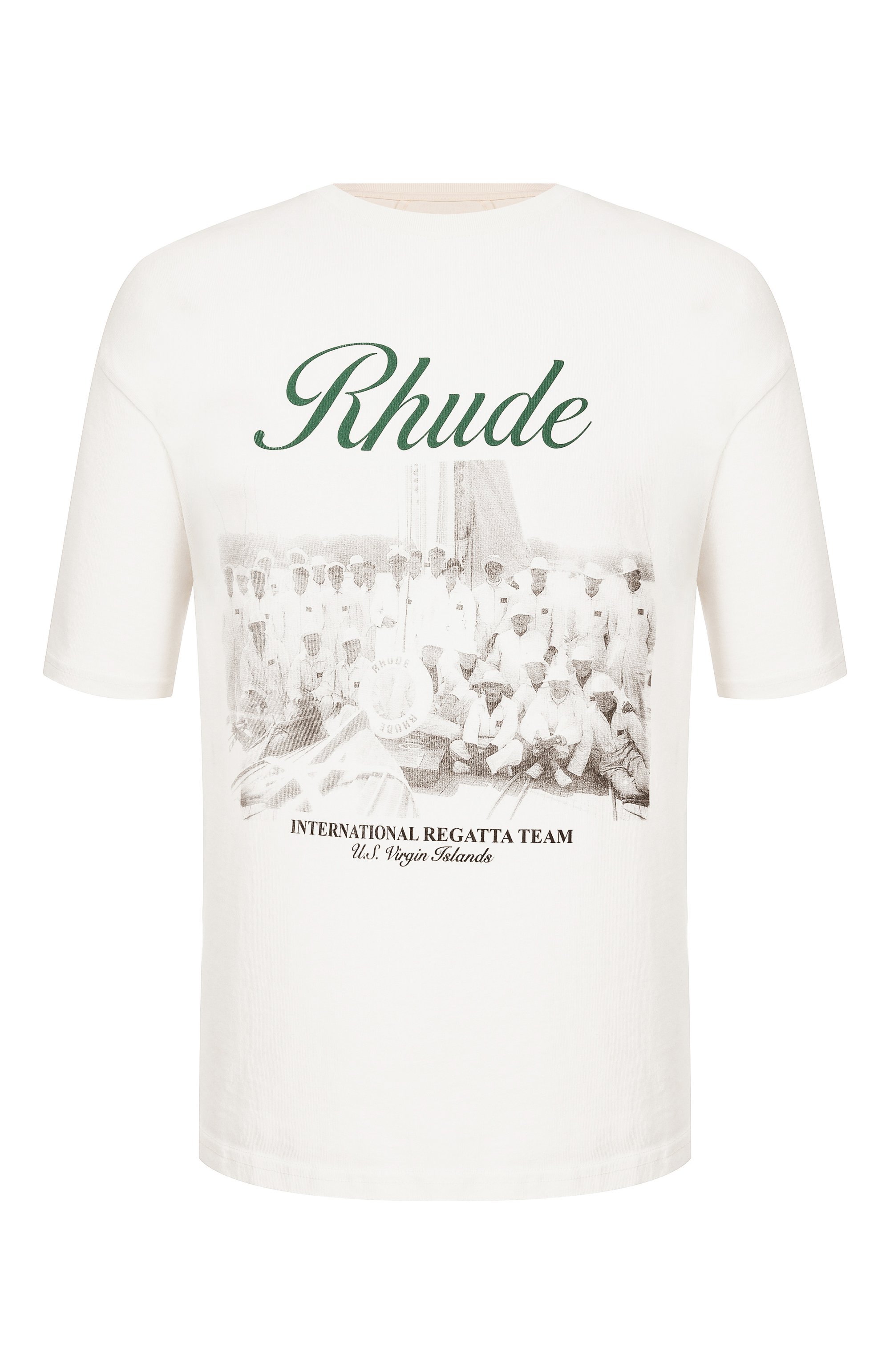 Хлопковая футболка RHUDE, арт. RHPS26TT01012, фото 1