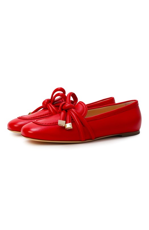 фото Кожаные лоферы ribbon agl