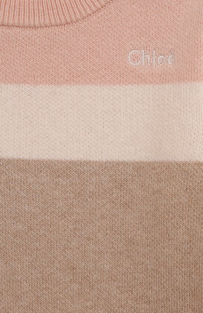 Платье из хлопка и шерсти CHLOÉ, арт. C20312, фото 3