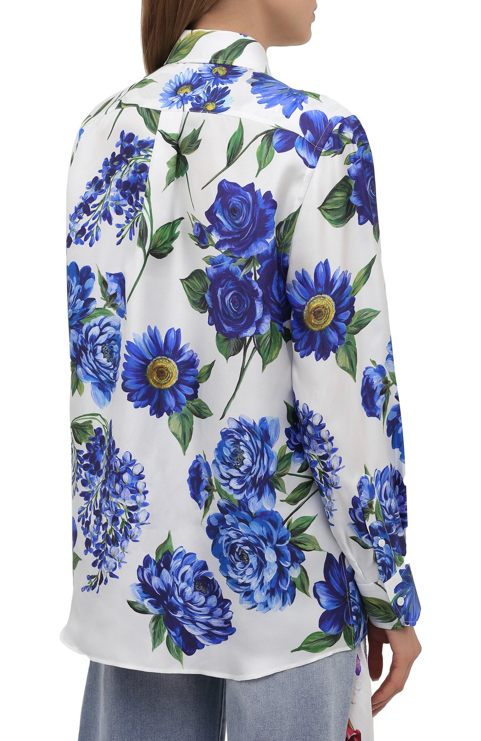 Шелковая рубашка DOLCE & GABBANA, арт. I5597W/GDZAF, фото 4