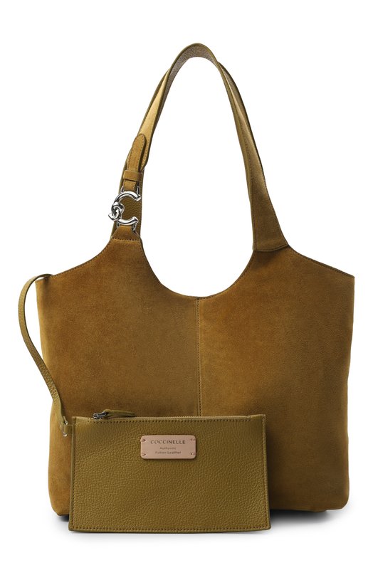 Сумка-тоут C-Easy small Coccinelle E1 THE 11 02 01 Хаки  E1 THE 11 02 01 Фото 7