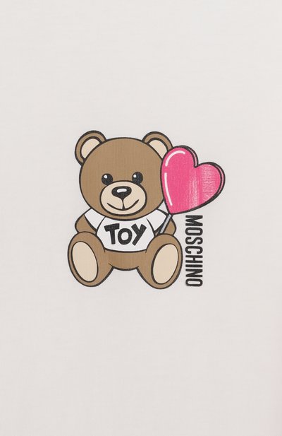 Хлопковая футболка MOSCHINO, арт. HHM060/LAA02/10-14, фото 3