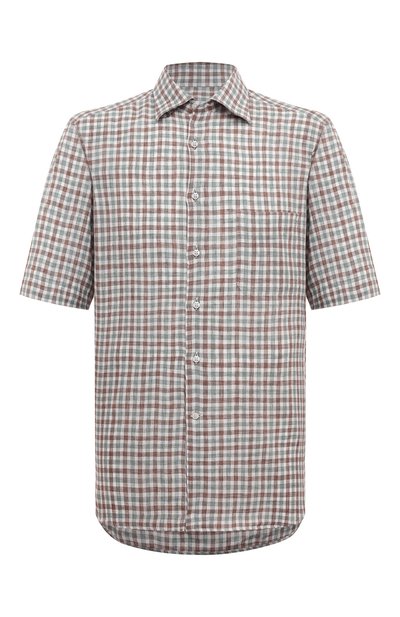 Мужская льняная рубашка STEFANO RICCI, арт. MC007469/LX2716