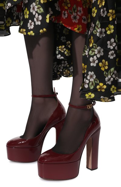 Кожаные туфли valentino garavani tan-go VALENTINO, арт. XW2S0DQ3/VNE, фото 3