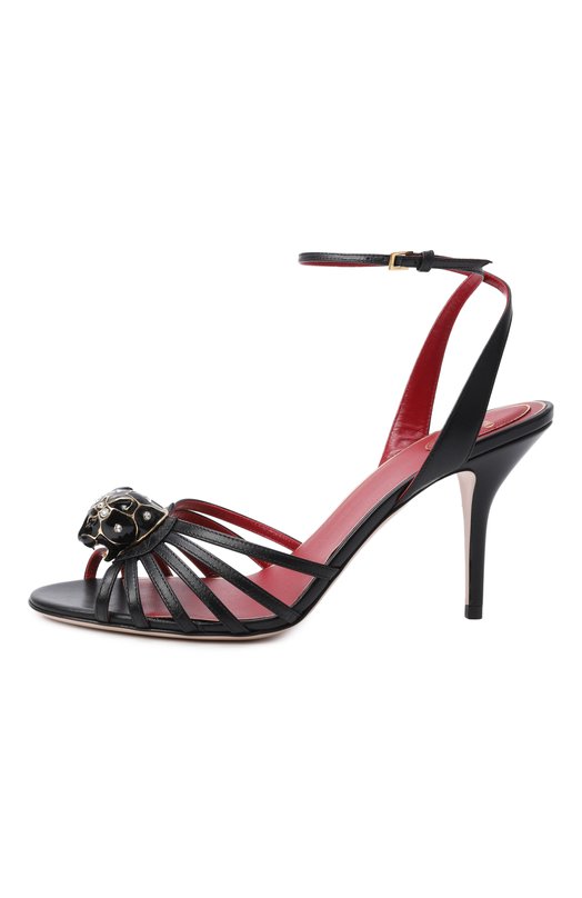 Кожаные босоножки Pas De Chat 85 Valentino 8W2S0PB2/LIR Чёрный  8W2S0PB2/LIR Фото 4