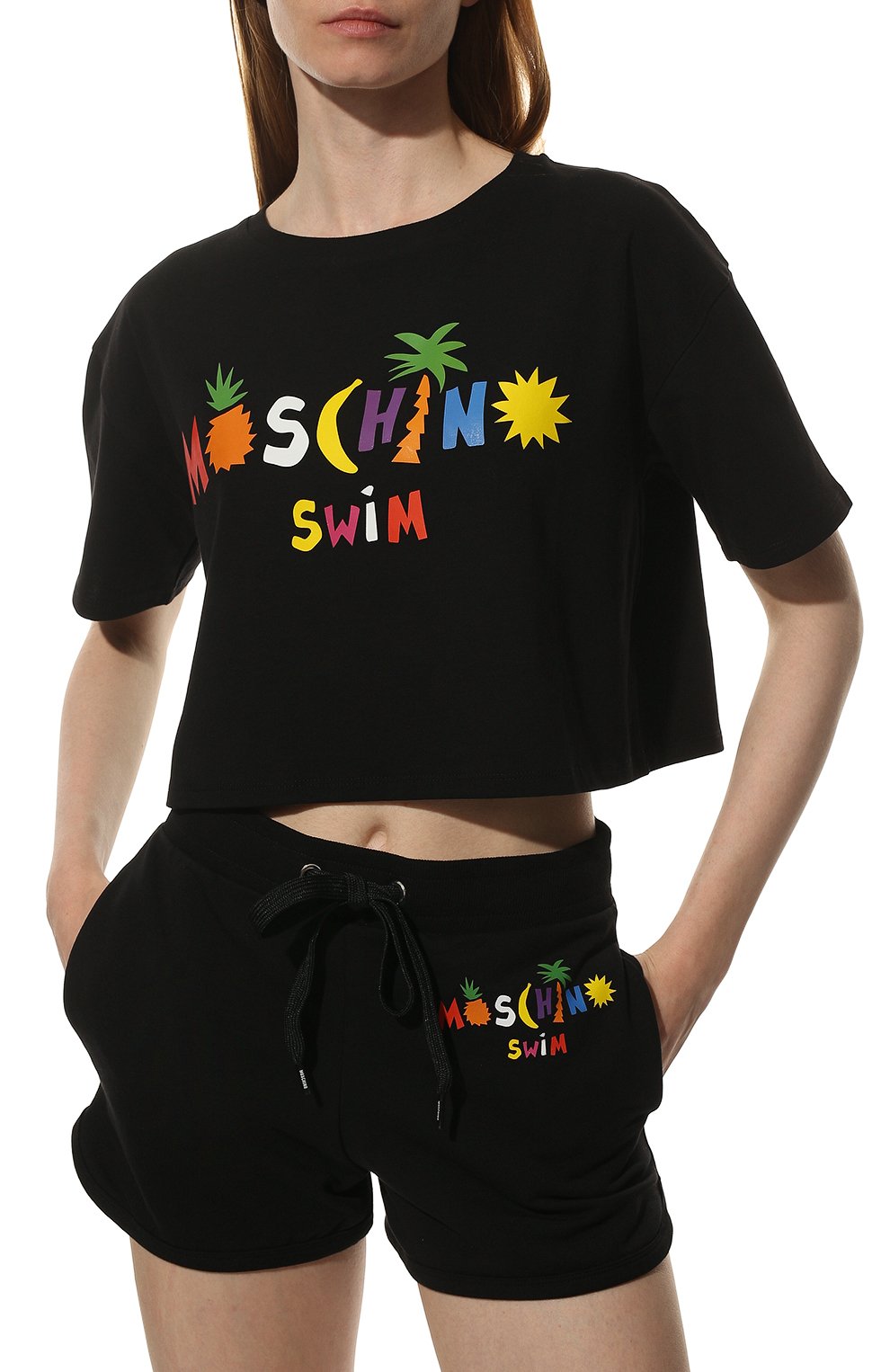 Хлопковая футболка MOSCHINO, арт. A1905/2123, фото 3