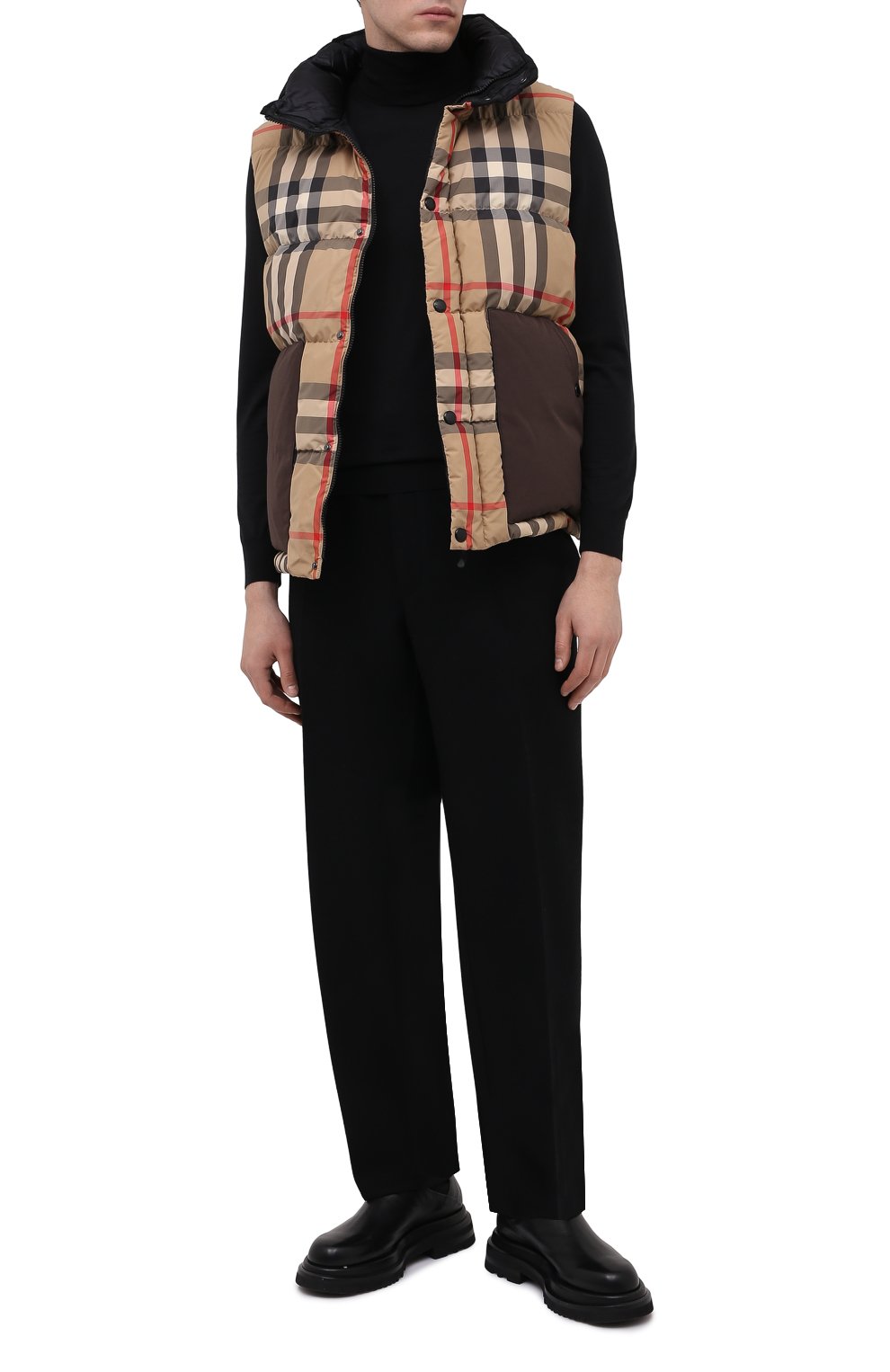 Пуховый жилет BURBERRY, арт. 8044182, фото 2