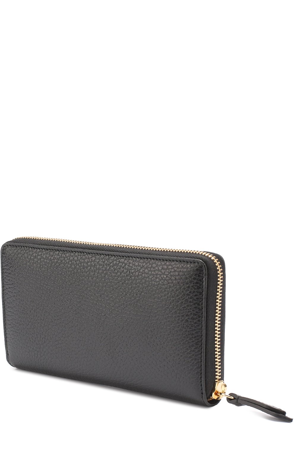 Кожаное портмоне на молнии с логотипом бренда GUCCI, арт. 456117/CA00G, фото 2