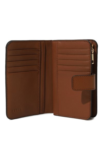 Кожаное портмоне furla camelia FURLA коричневого цвета по цене 19000 руб., арт. WP00314/HSF000, фото 3 Кожаное портмоне furla camelia FURLA, арт. WP00314/HSF000, фото 3