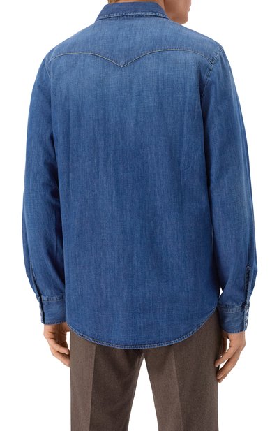 Джинсовая рубашка MVST, арт. C0DY/B059, фото 4