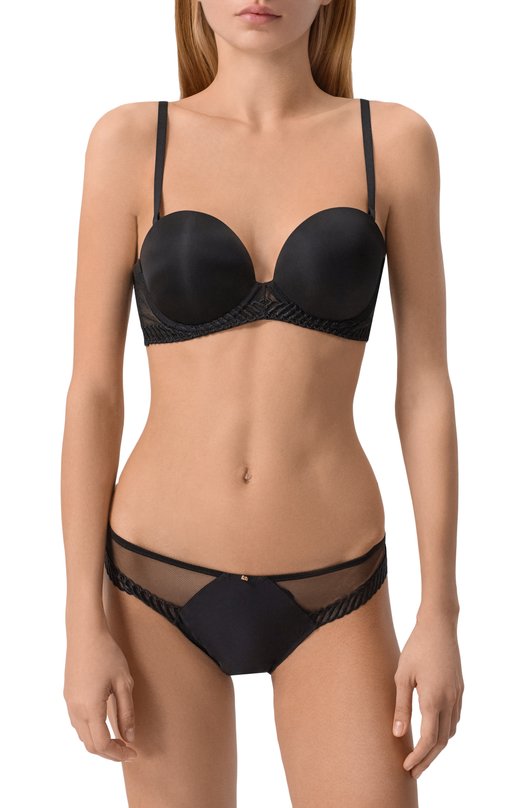 Бюстгальтер-бандо Aubade 4MP06 Чёрный  4MP06 Фото 2