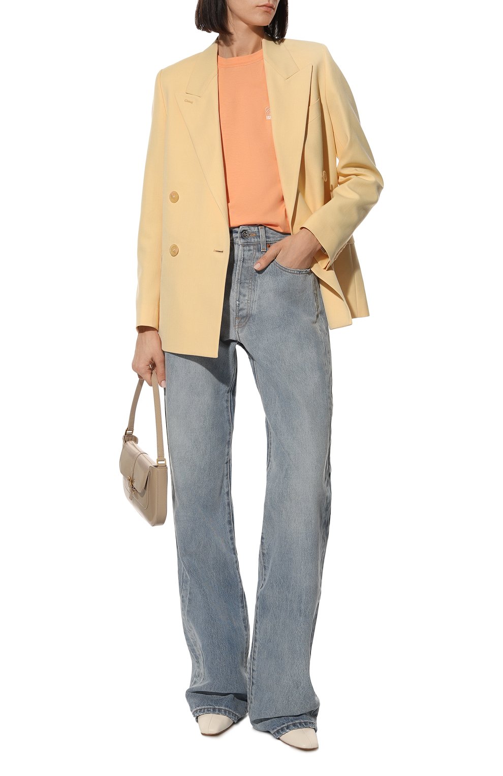 Хлопковая футболка MSGM, арт. 3441MDM108 237002, фото 2