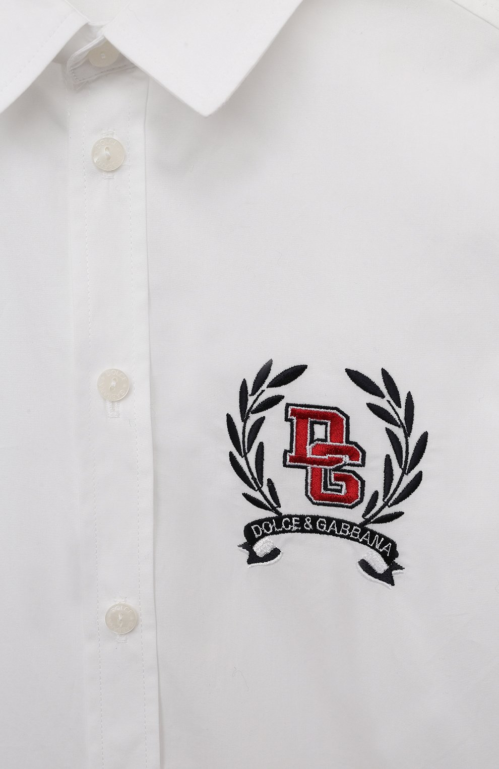 Хлопковая рубашка DOLCE & GABBANA, арт. L43S23/G7JU7/8-14, фото 3