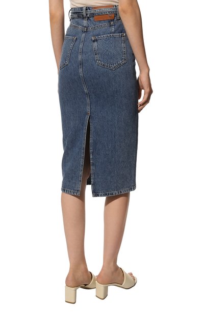 Джинсовая юбка PATRIZIA PEPE, арт. 8G0279_D013, фото 4