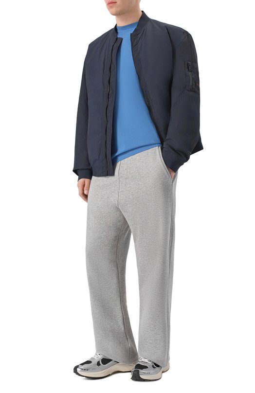 Хлопковая футболка MC2 Saint Barth ARN0001-03085I/ARN0TT Голубой  ARN0001-03085I/ARN0TT Фото 2