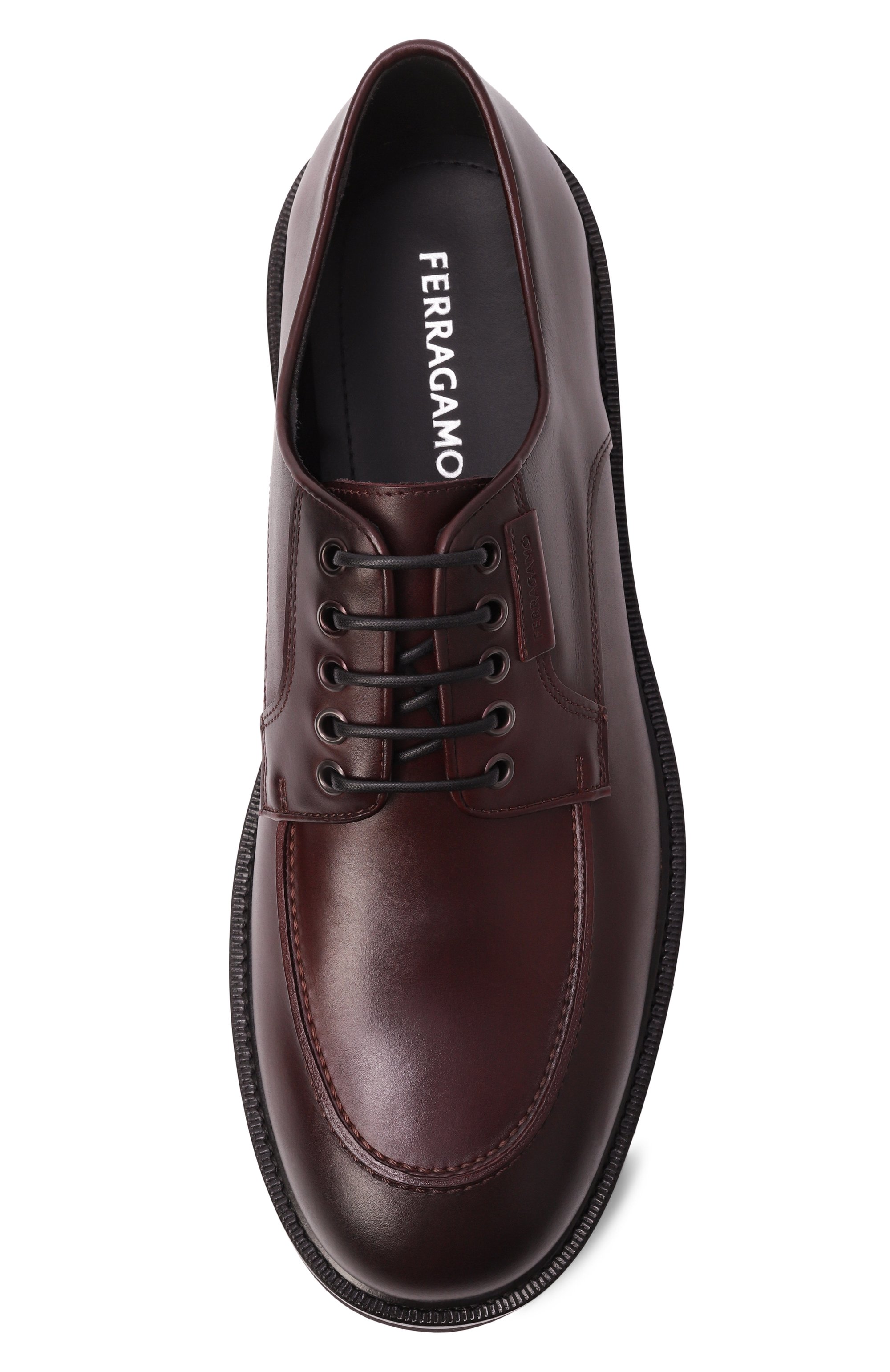 Кожаные дерби FERRAGAMO, арт. 02A596/788839, фото 6