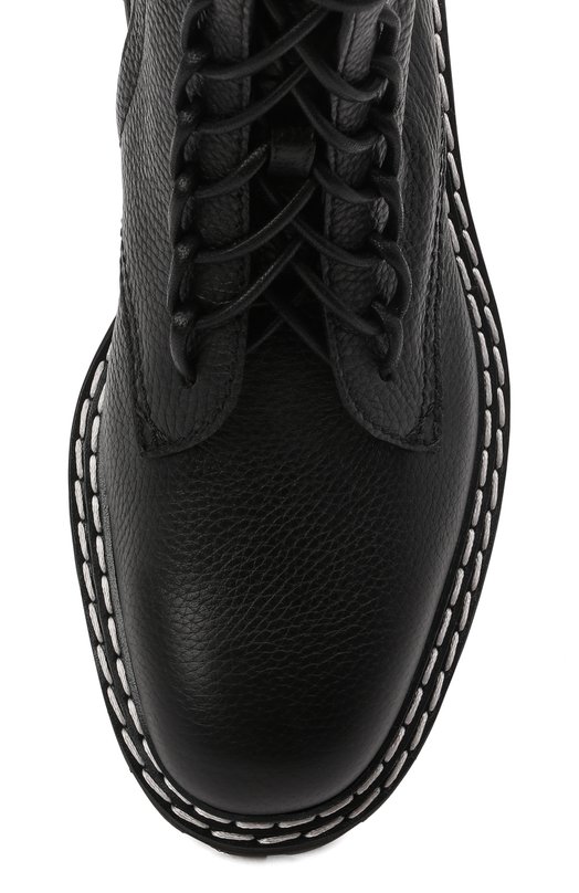 Кожаные ботинки Proenza Schouler Чёрный, фото 6