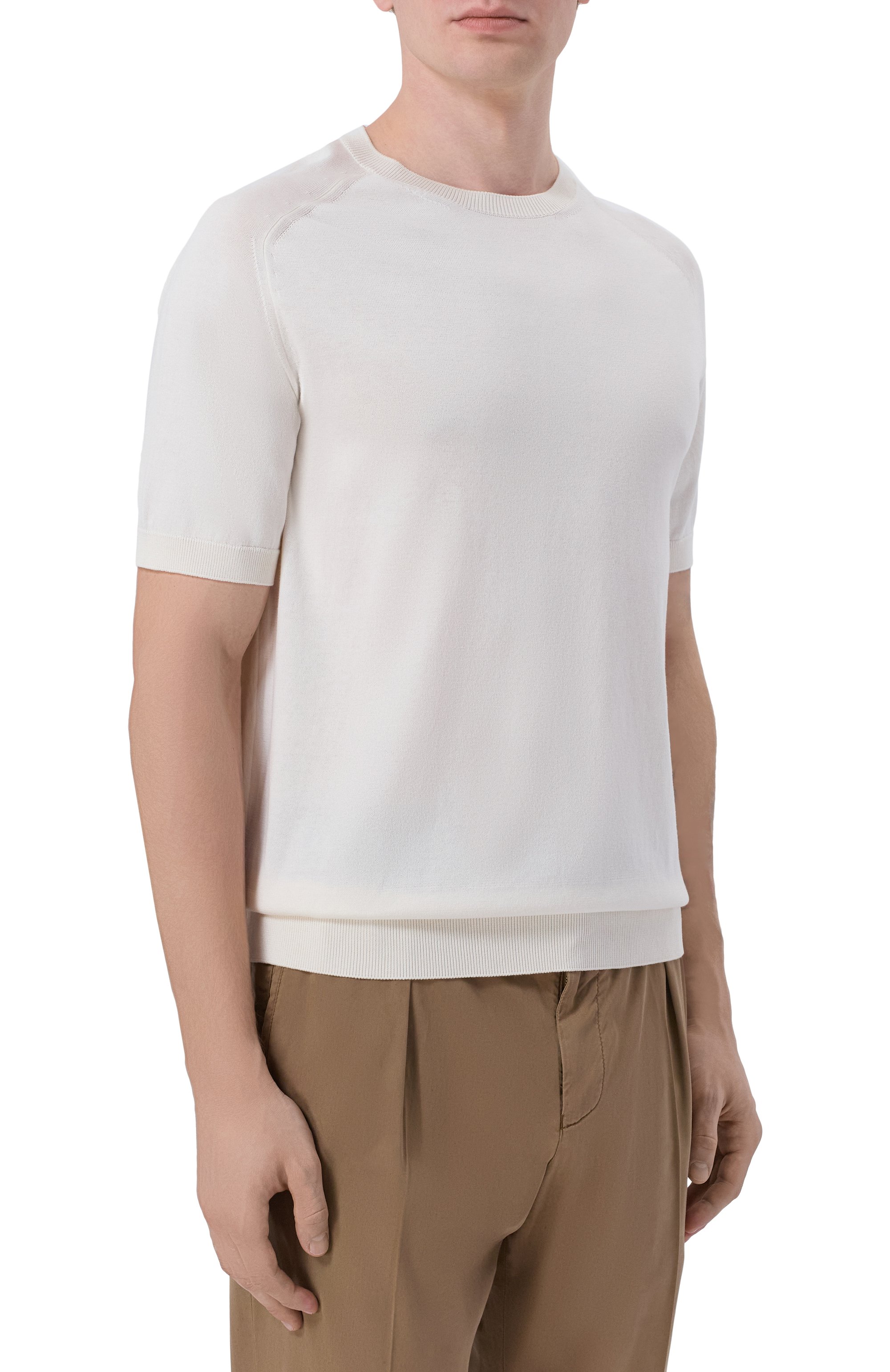 Джемпер из шелка и хлопка KITON, арт. UMM0782, фото 3