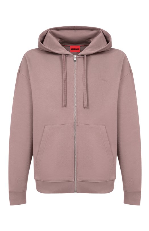 Хлопковая толстовка HUGO 50548651 Розовый 50548651