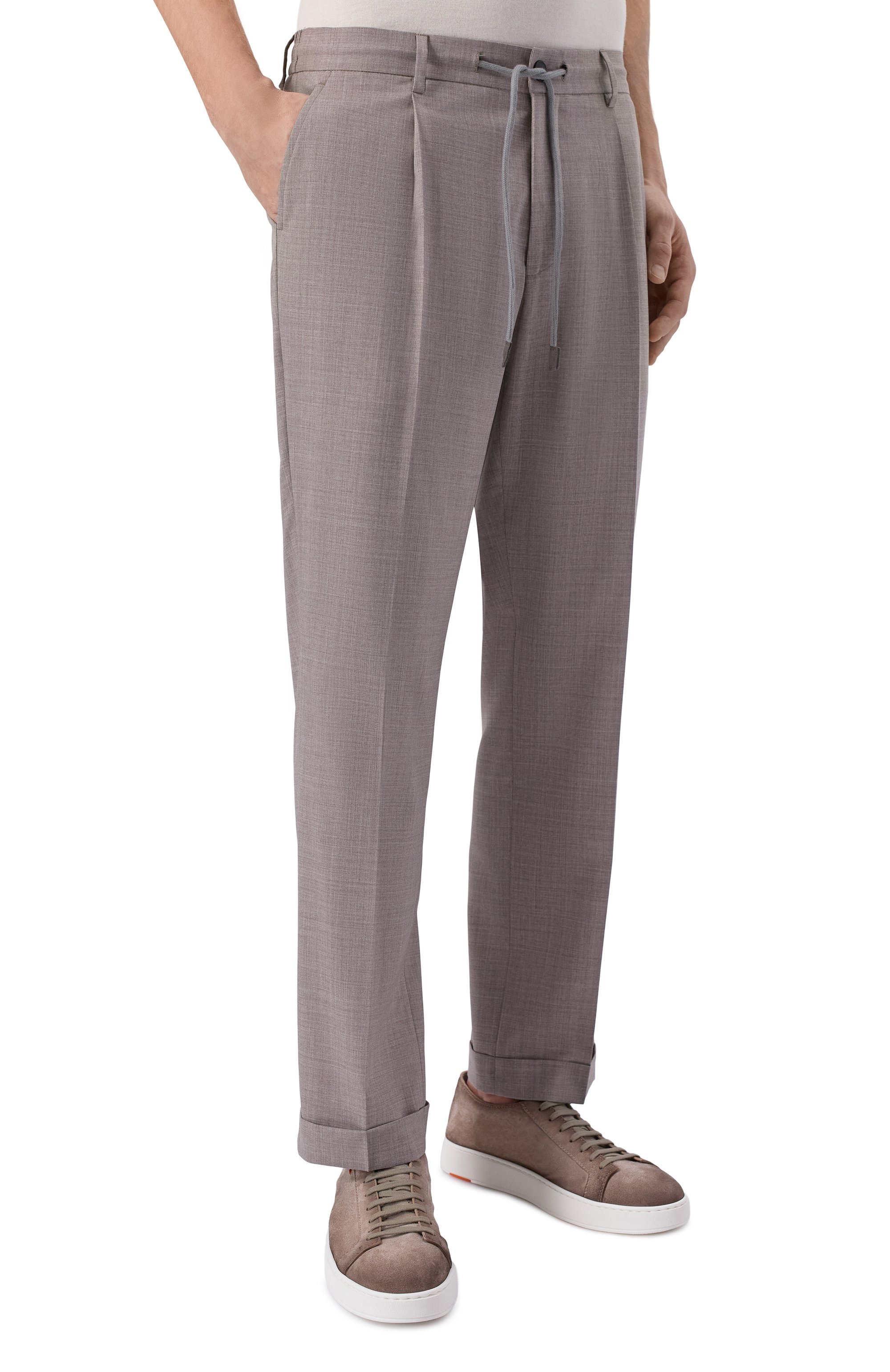 Шерстяные брюки GRAN SASSO, арт. 76115/58906, фото 3