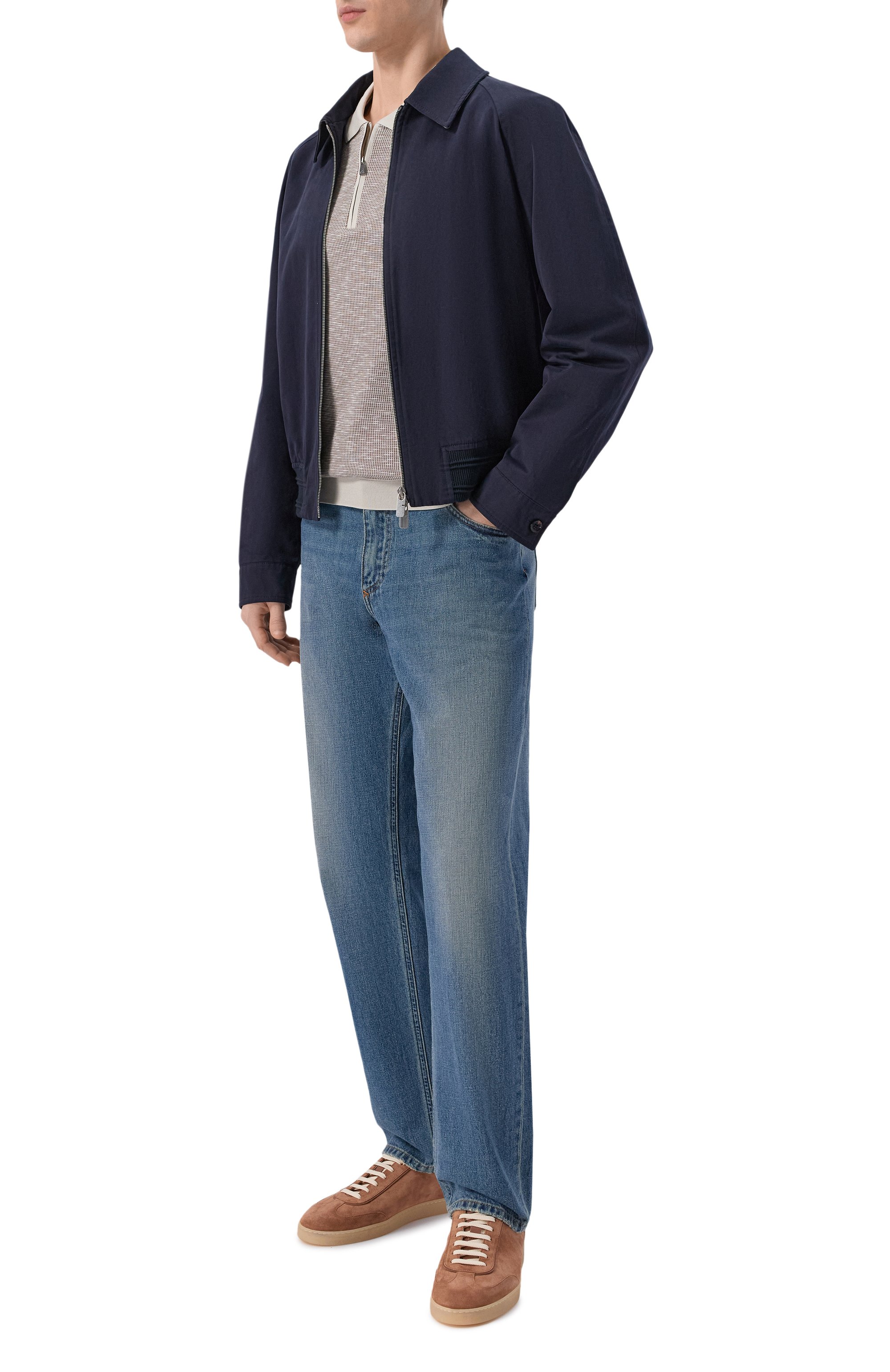 Хлопковое поло CORNELIANI, арт. 27G512/2725033, фото 2