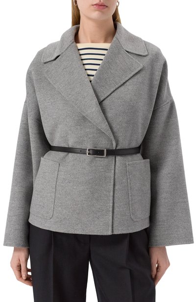 Полупальто из шерсти и кашемира MAX MARA STUDIO, арт. BLASY, фото 3