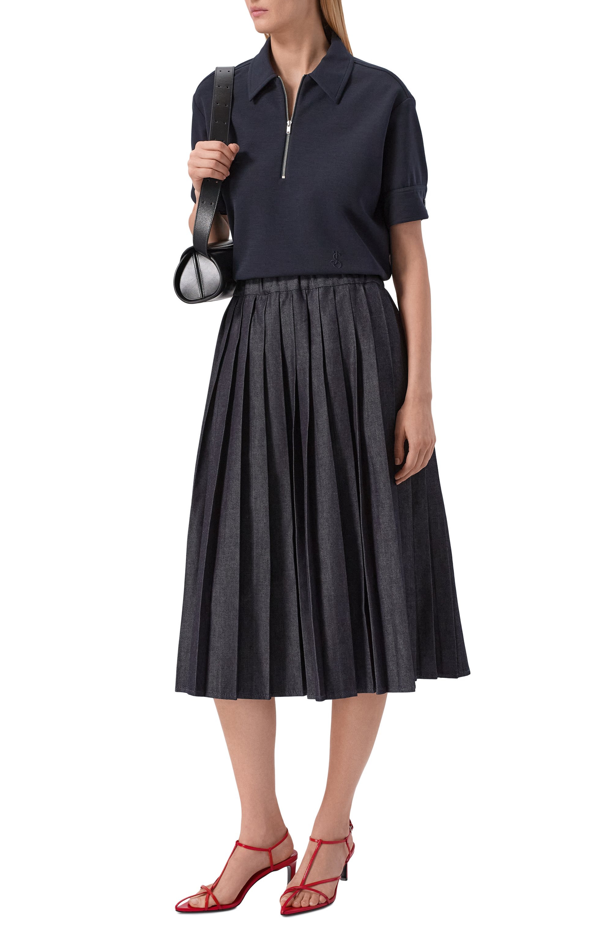 Джинсовая юбка JIL SANDER, арт. J40MA0180/J46664, фото 2