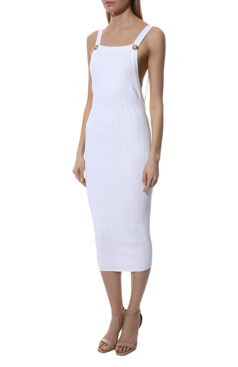 Платье из вискозы BALMAIN, арт. XF1RI030/KB07, фото 3