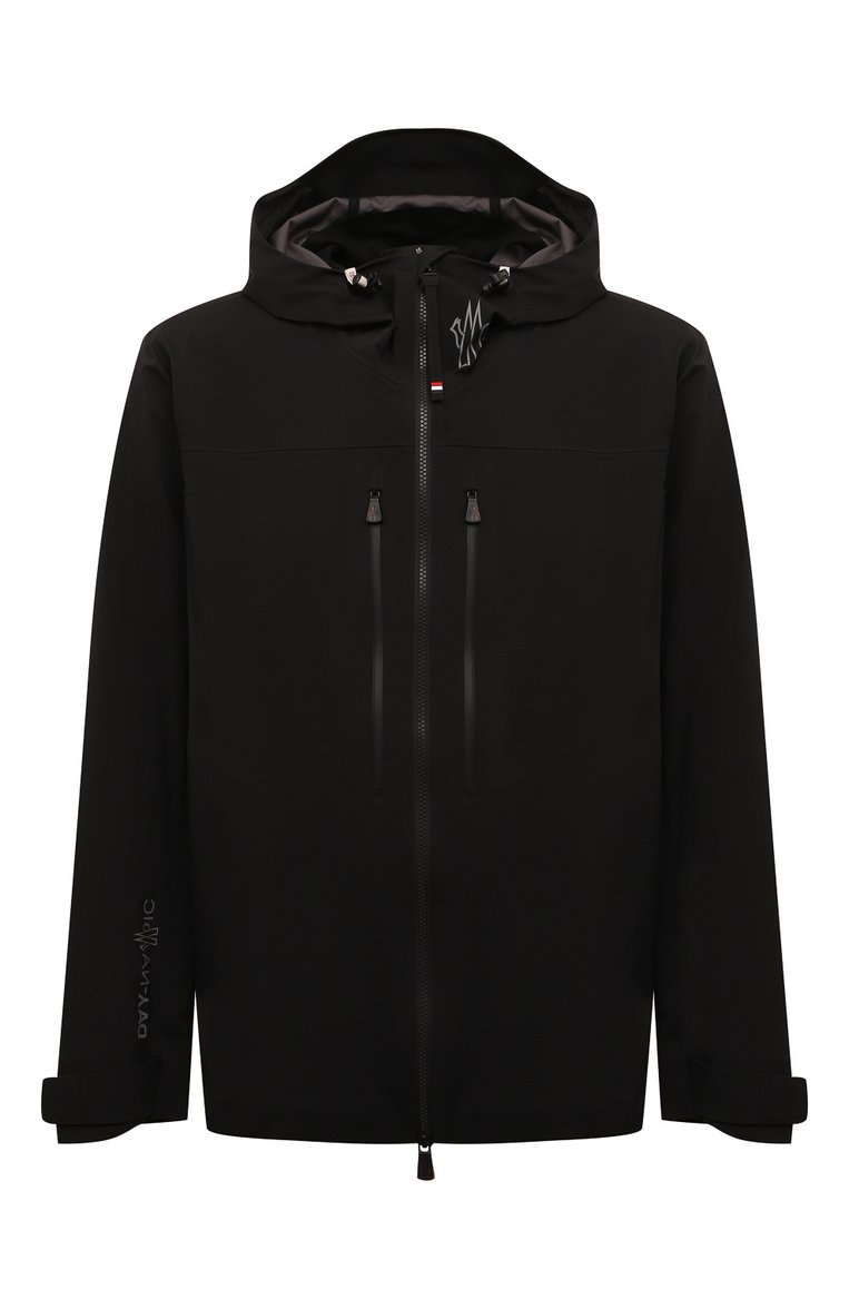 Мужская куртка fuyens MONCLER GRENOBLE черного цвета, арт. 1A000-13-595TJ | Фото 1 (Материал подклада: Синтетический материал; Длина (верхняя одежда): До середины бедра; Материал внешний: Синтетический материал; Рукава: Длинные; Кросс-КТ: Ветровки, другое; Стили: Кэжуэл)
