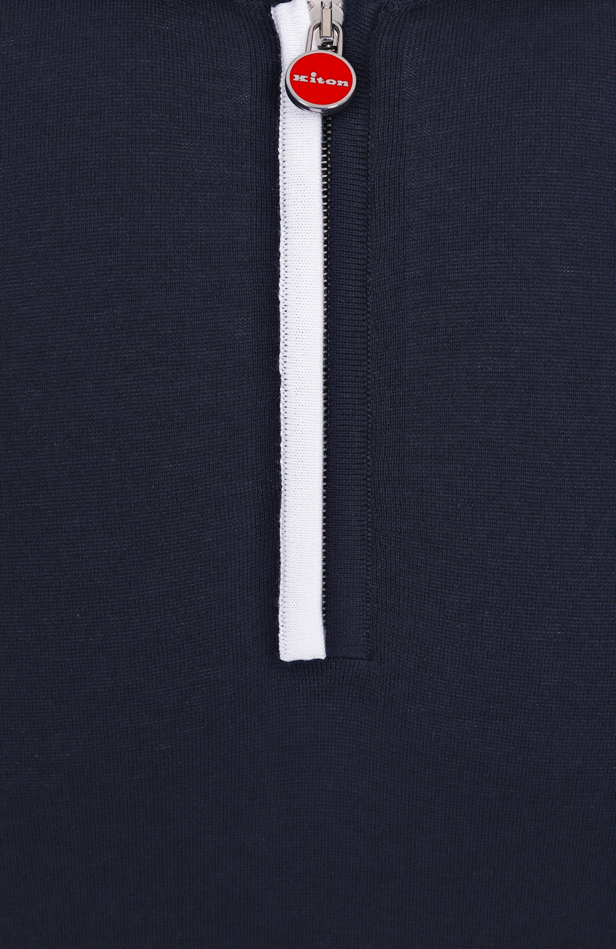 Хлопковое поло KITON, арт. UMK0571V111A, фото 6