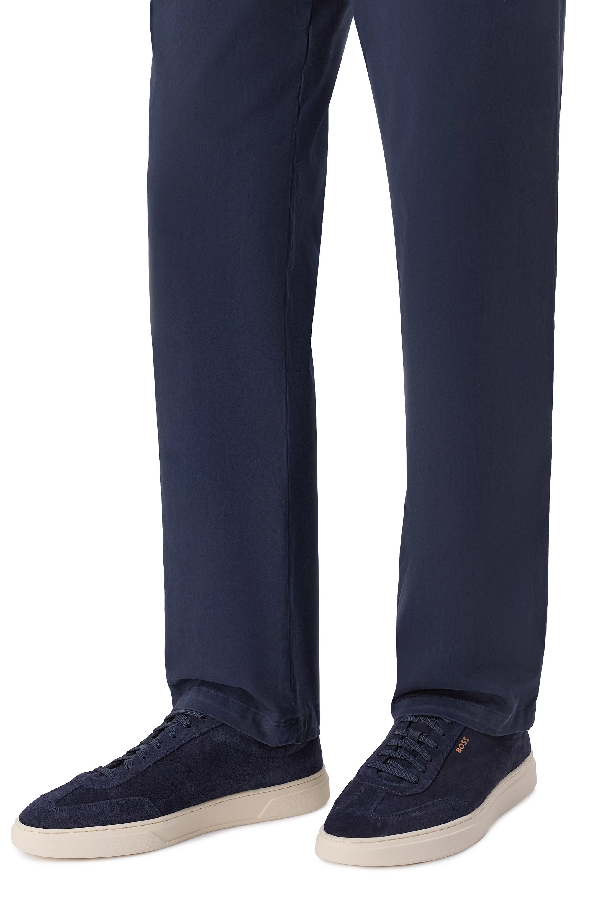 Замшевые кеды kieran BOSS, арт. 50554611, фото 3