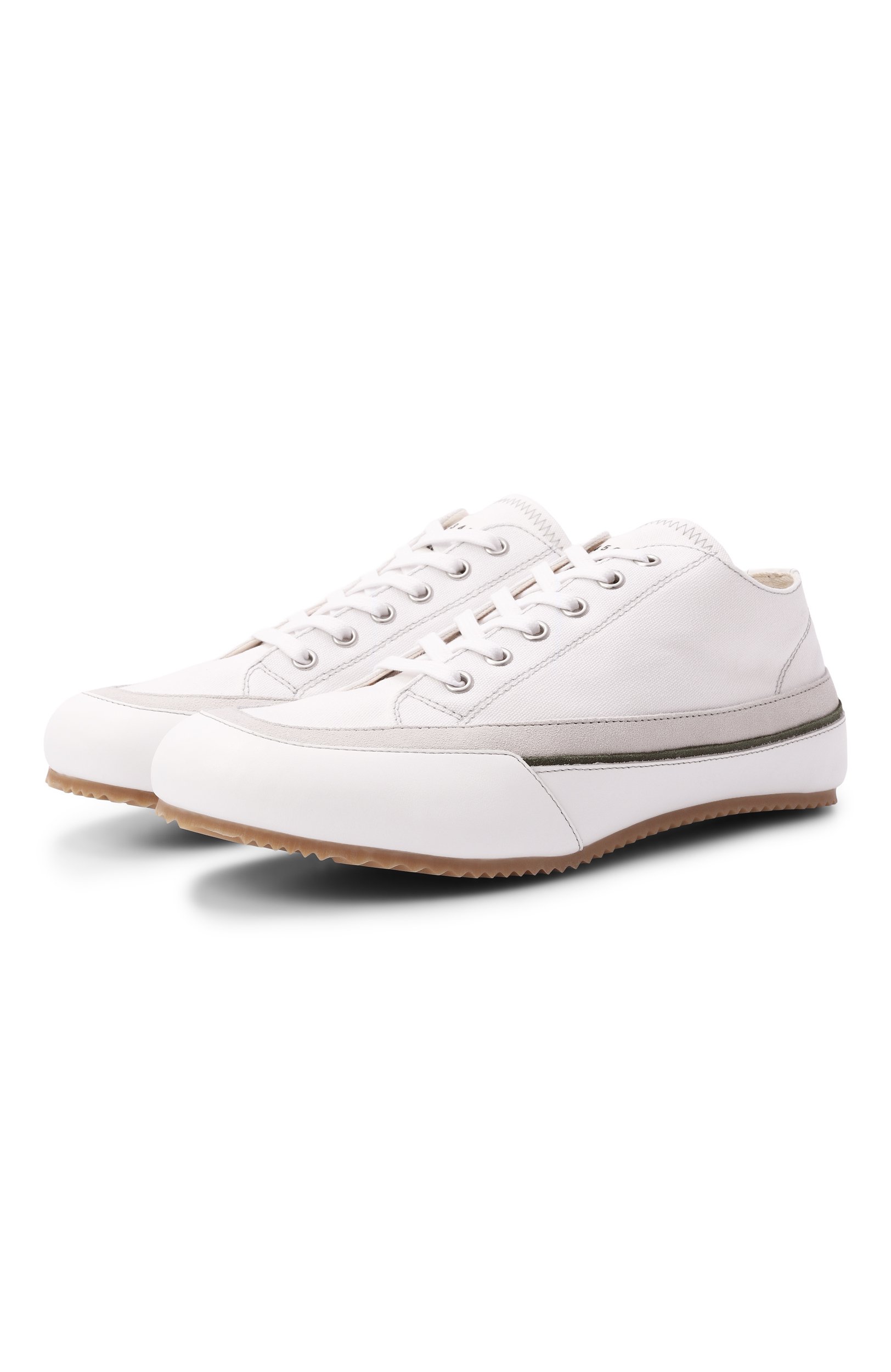 Комбинированные кеды traveler MAISON MARGIELA, арт. S58WS0304/P7794, фото 1