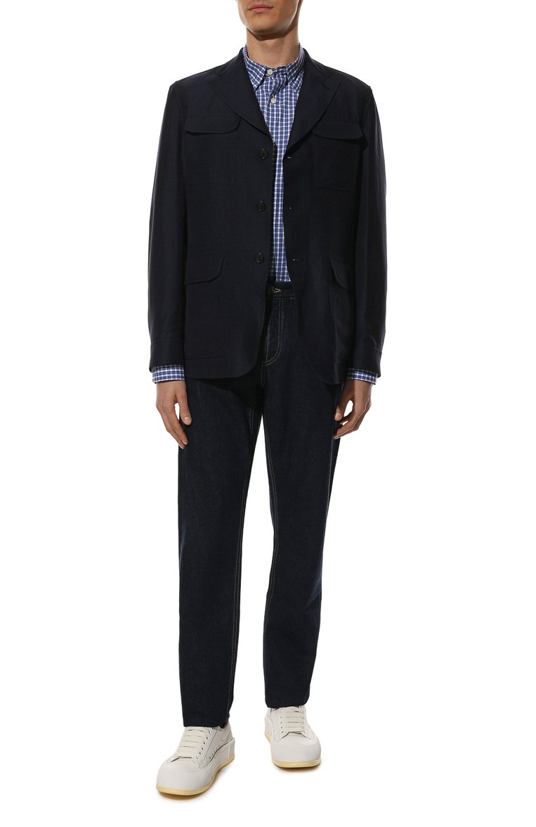 Пиджак из шерсти и льна BRIONI, арт. SGNQ0L/P1A0L, фото 2