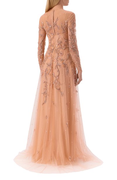 Платье с отделкой стразами ZUHAIR MURAD, арт. RDR26037/EMJE004, фото 3