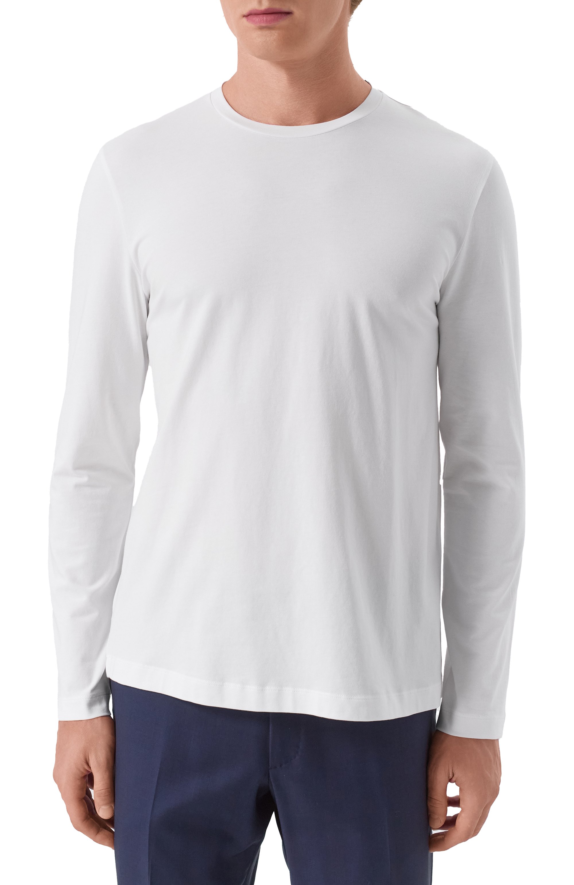 Хлопковый лонгслив CORNELIANI, арт. 25G591-2525028, фото 3