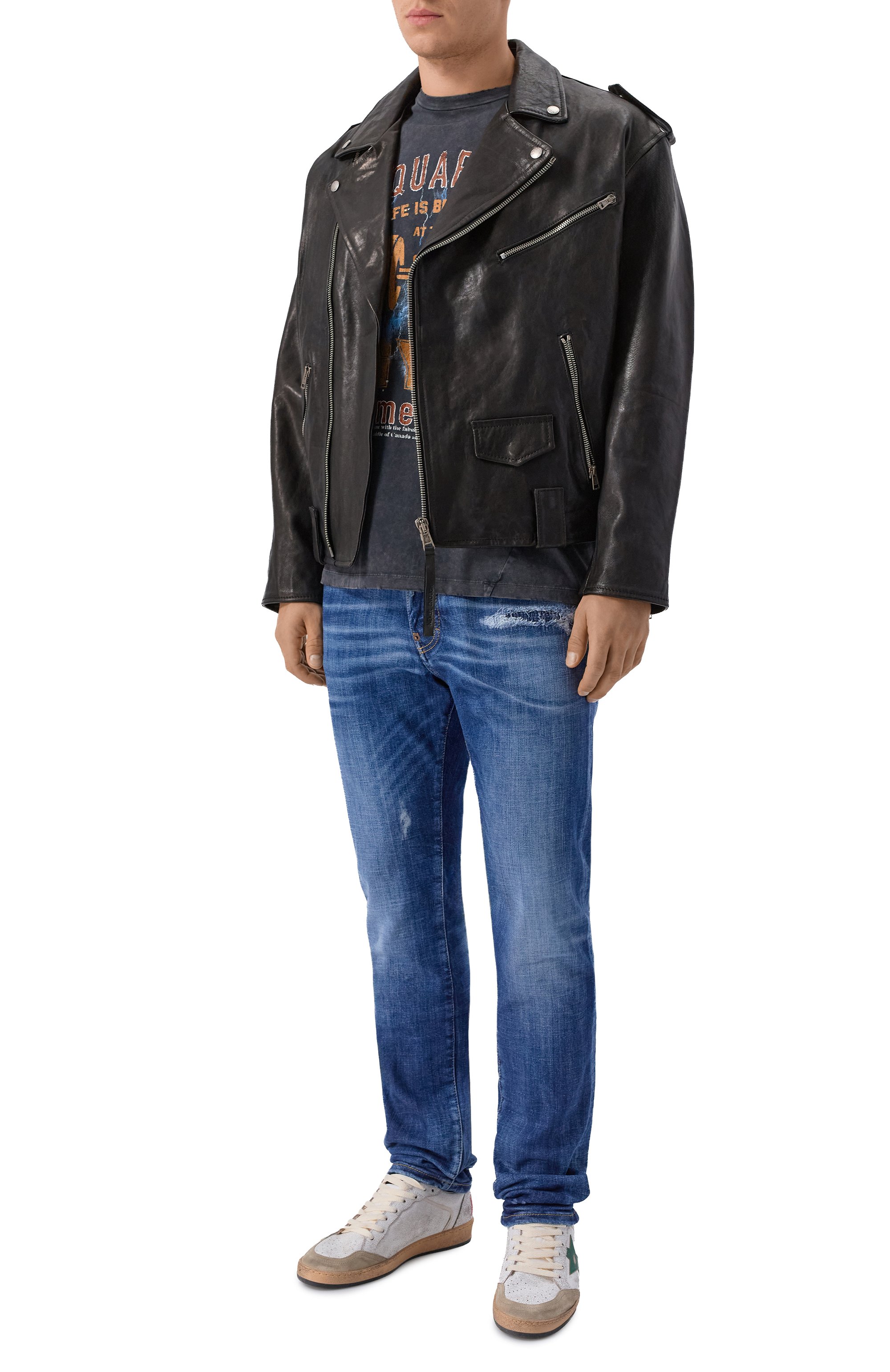 Хлопковая футболка DSQUARED2, арт. S74GD1539/D20108, фото 2