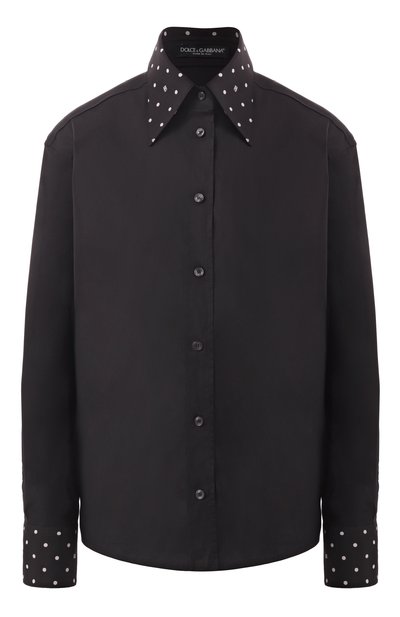 Женская хлопковая рубашка DOLCE & GABBANA, арт. F5S54T/GDCMN