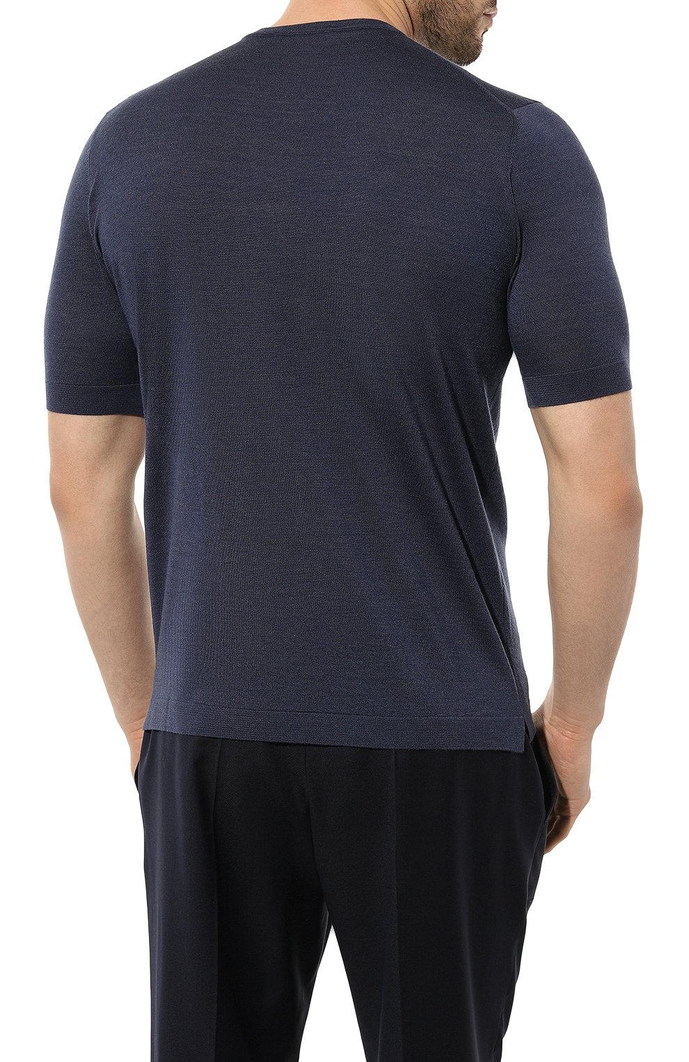 Джемпер из шерсти и шелка ANDREA CAMPAGNA, арт. TS0MC/LSC18R, фото 4