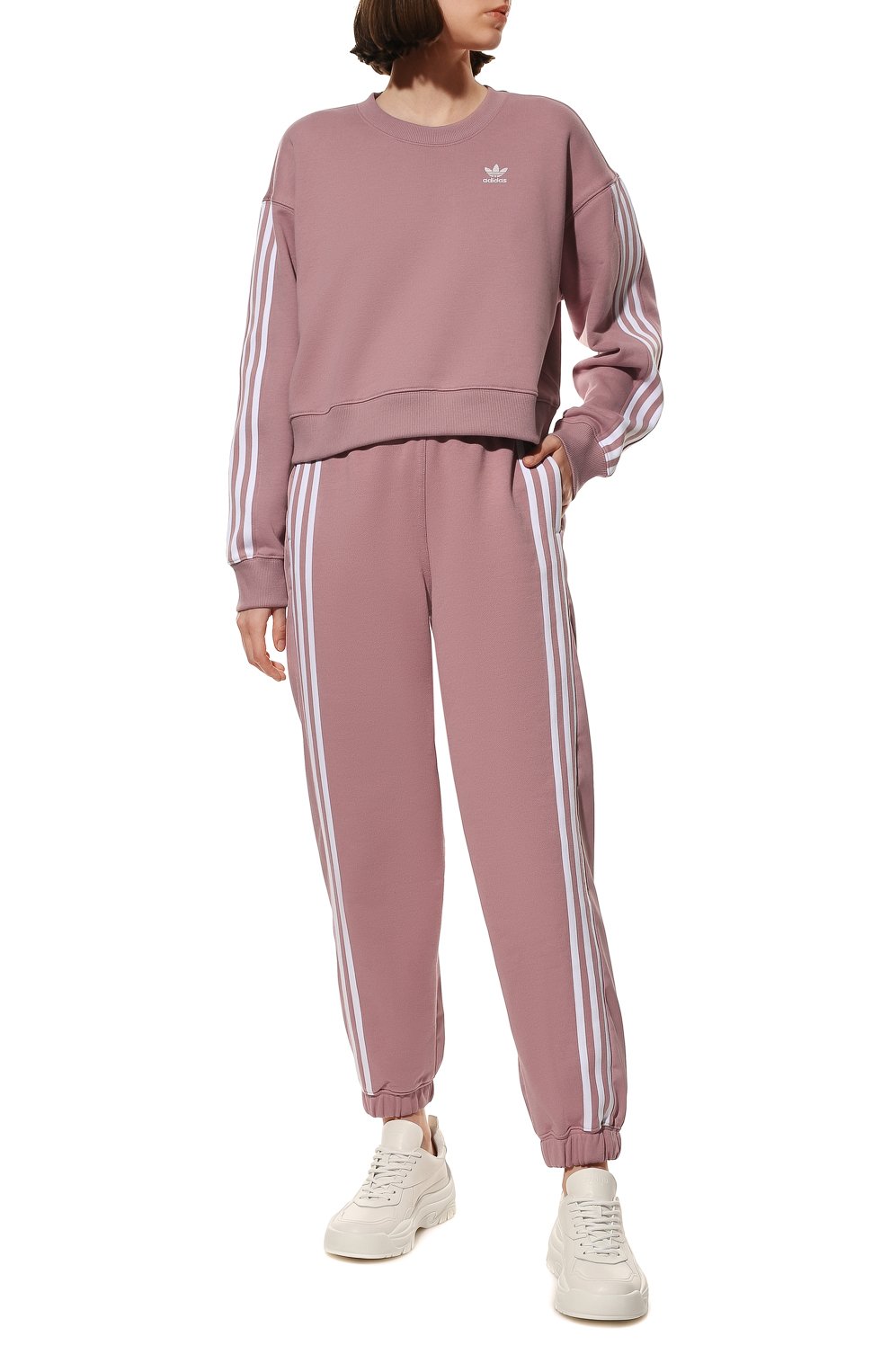 Хлопковые джоггеры ADIDAS ORIGINALS, арт. HC4546, фото 2