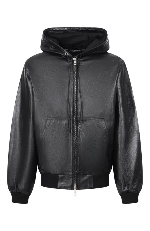 Кожаный бомбер Giorgio Brato GU26S26012BBTM Чёрный GU26S26012BBTM