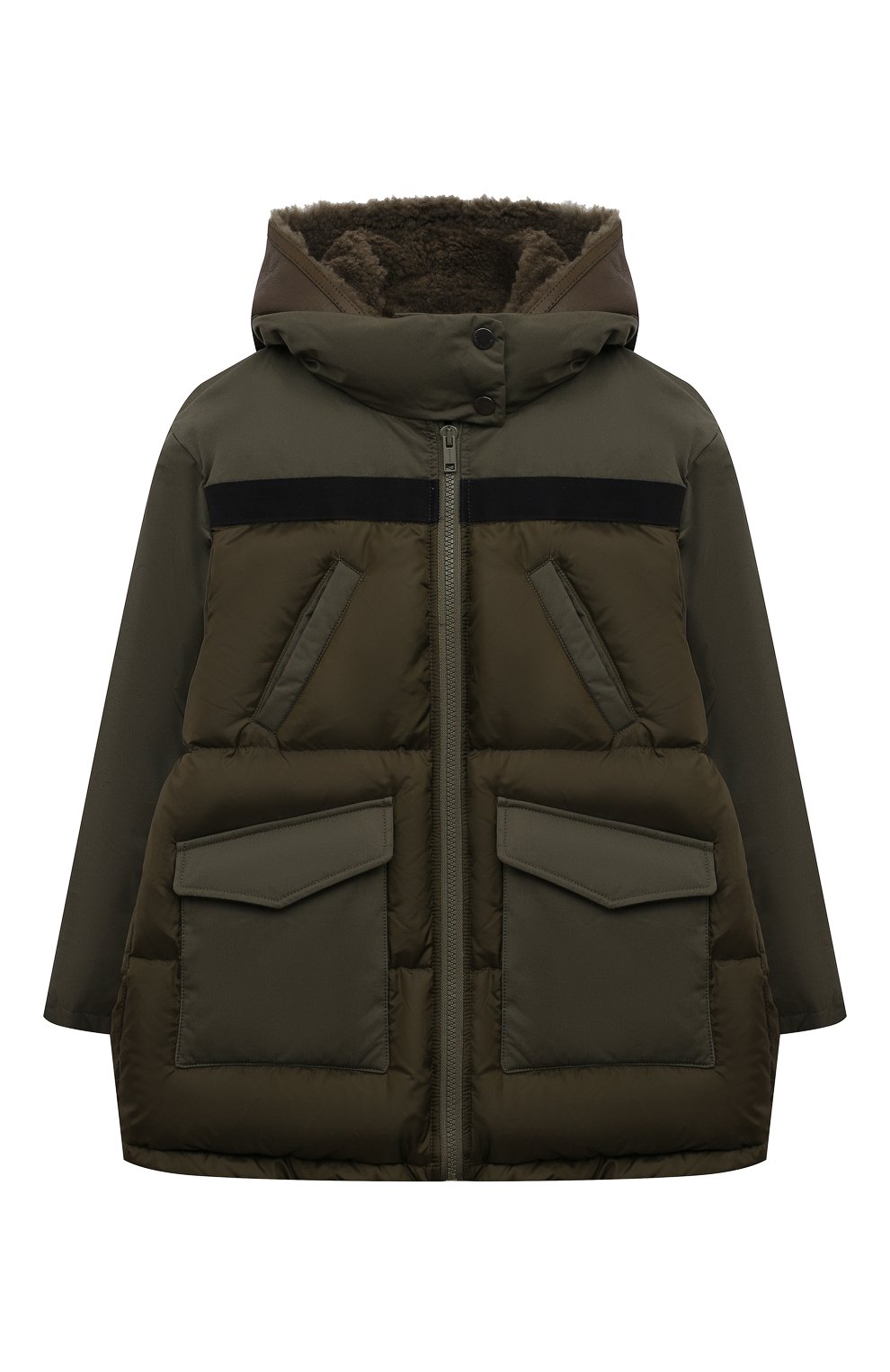 Пуховик YVES SALOMON ENFANT, арт. 24WEM917XXM15W/8-10_SET, фото 1