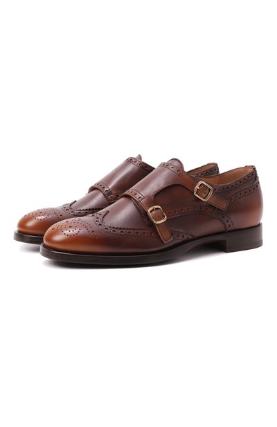 Женские кожаные монки SANTONI, арт. WUTG71800BJ2NWHM