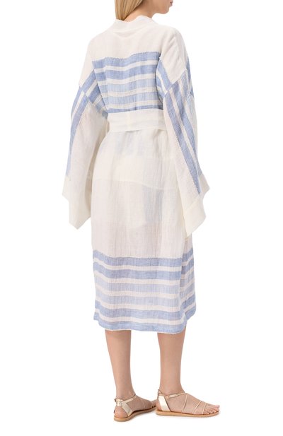 Кимоно изо льна и шелка MAURIZIO, арт. W07302979, фото 4